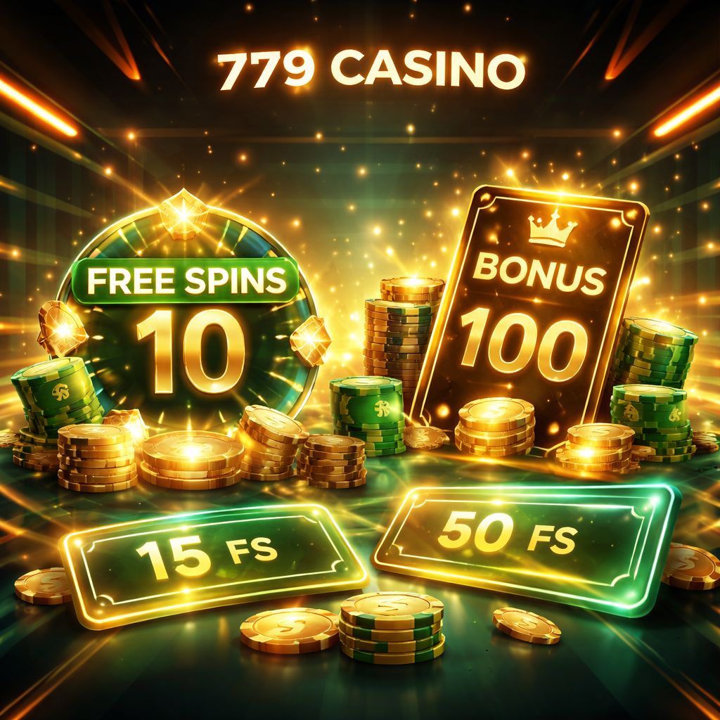 Giros gratis, recompensas por depósito y promociones estacionales de 779 Casino
