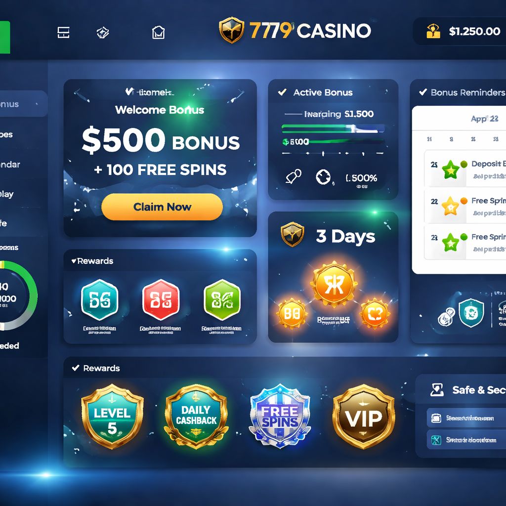 Reglas de promoción, detalles de apuesta y guía de bonos en línea de 779 Casino