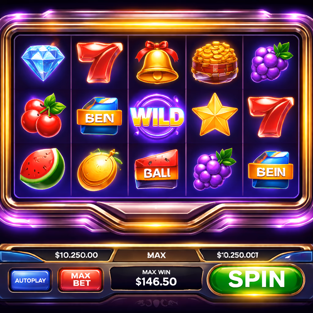 Selección de tragamonedas de 779 Casino con temas clásicos y modernos